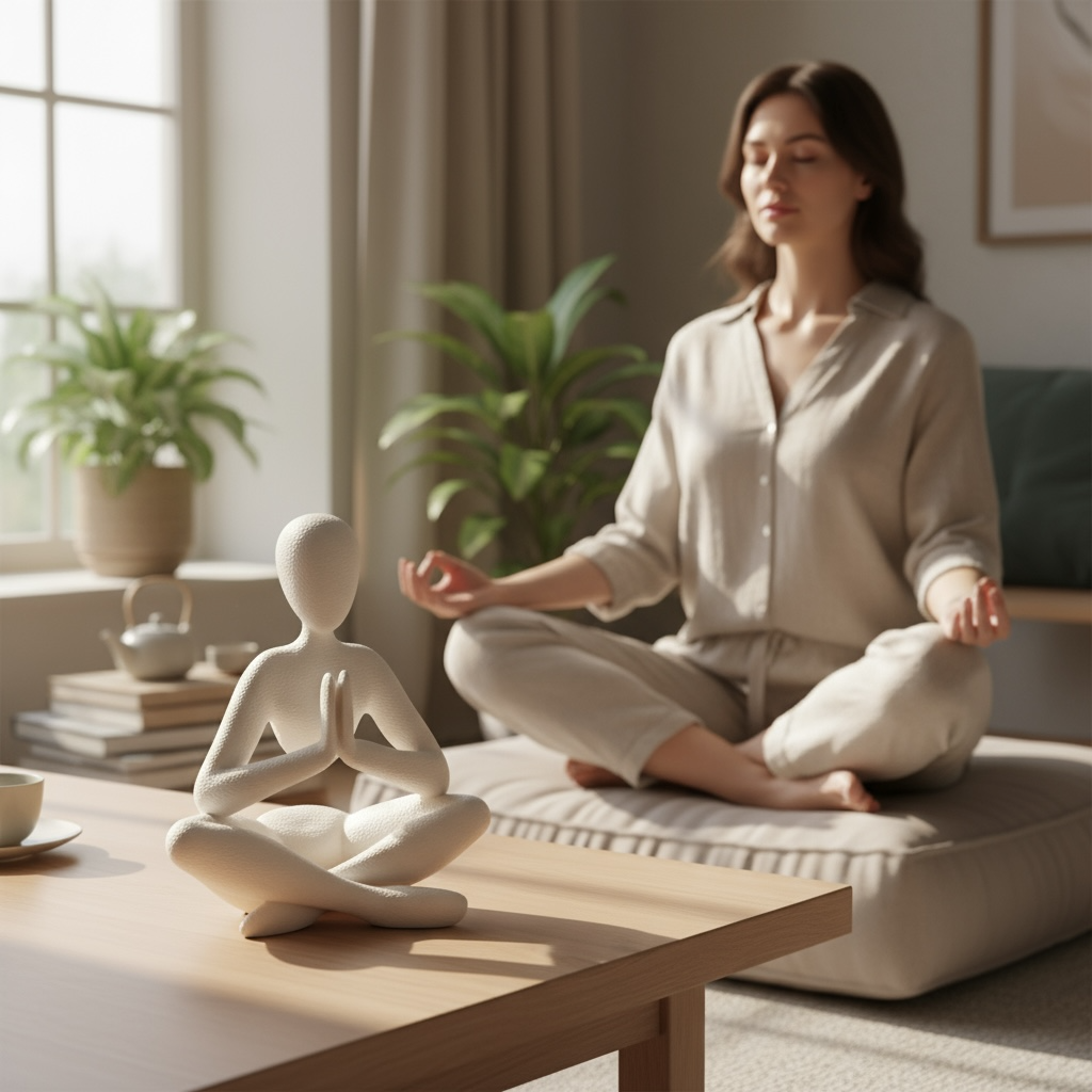 Prayer - A Sculpture of Serenity & Growth