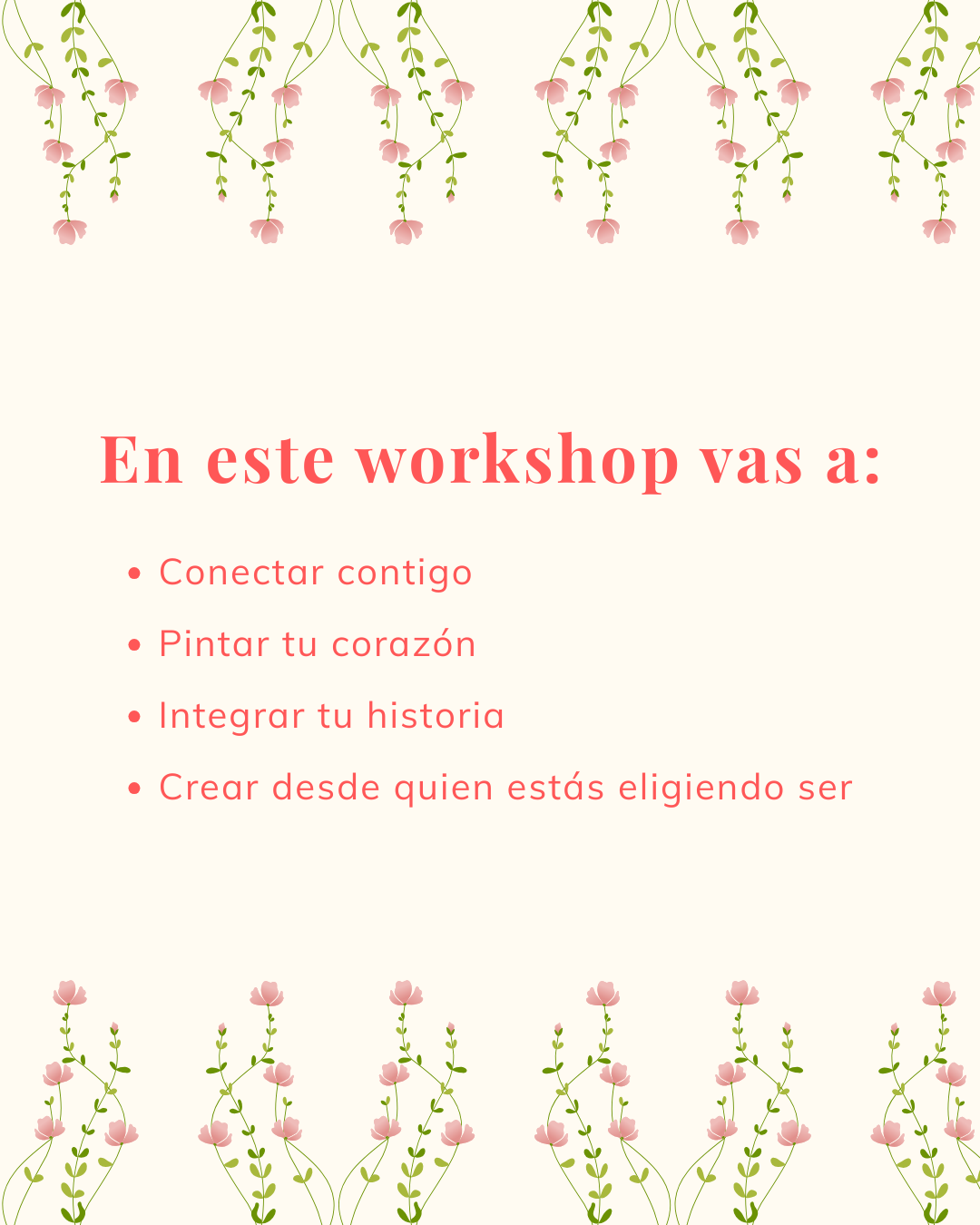 FloreSer – Workshop Experiencial